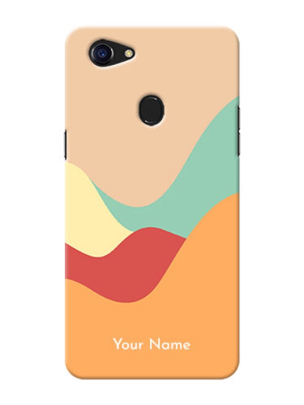 Custom Oppo F5 Custom Mobile Case with Ocean Waves Multi-colour Design