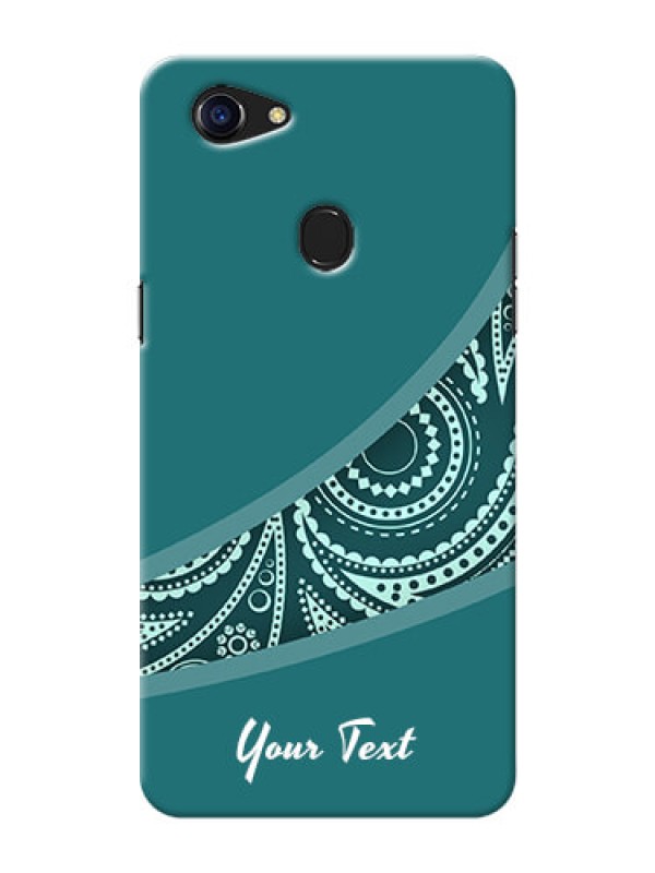 Custom Oppo F5 Custom Phone Covers: semi visible floral Design