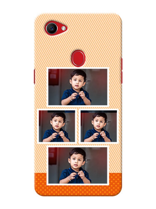 Custom Oppo F7 Bulk Photos Upload Mobile Case  Design
