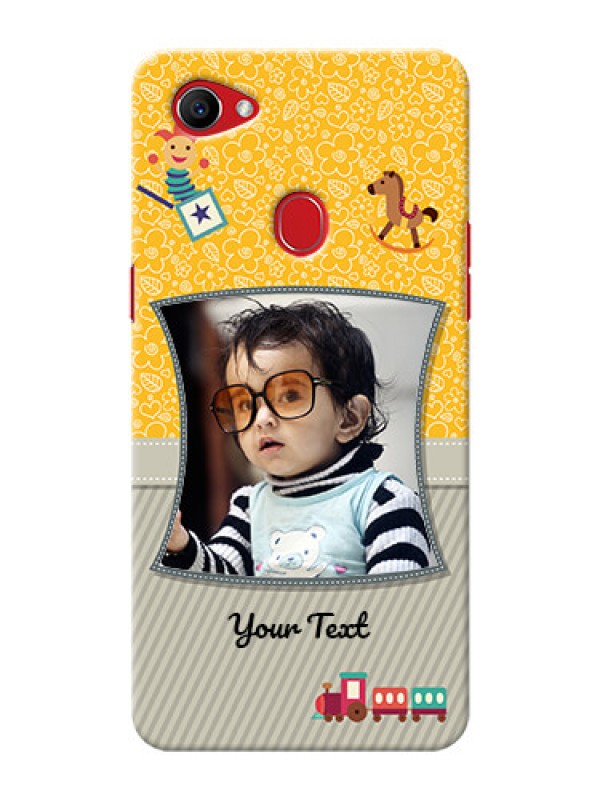 Custom Oppo F7 Baby Picture Upload Mobile Cover Design