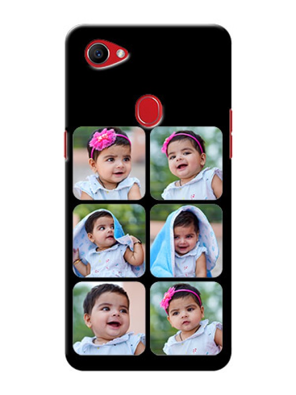 Custom Oppo F7 Multiple Pictures Mobile Back Case Design