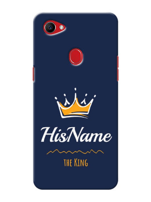 Custom Oppo F7 King Phone Case with Name