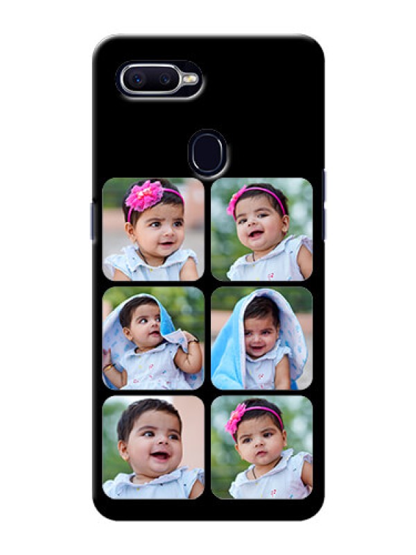 Custom Oppo F9 Pro Multiple Pictures Mobile Back Case Design
