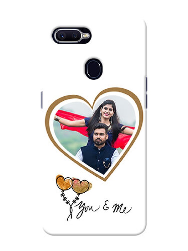 Custom Oppo F9 Pro You And Me Mobile Back Case Design