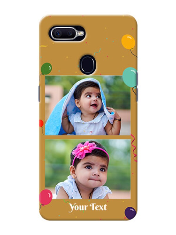 Custom Oppo F9 Pro 2 image holder with birthday celebrations Design