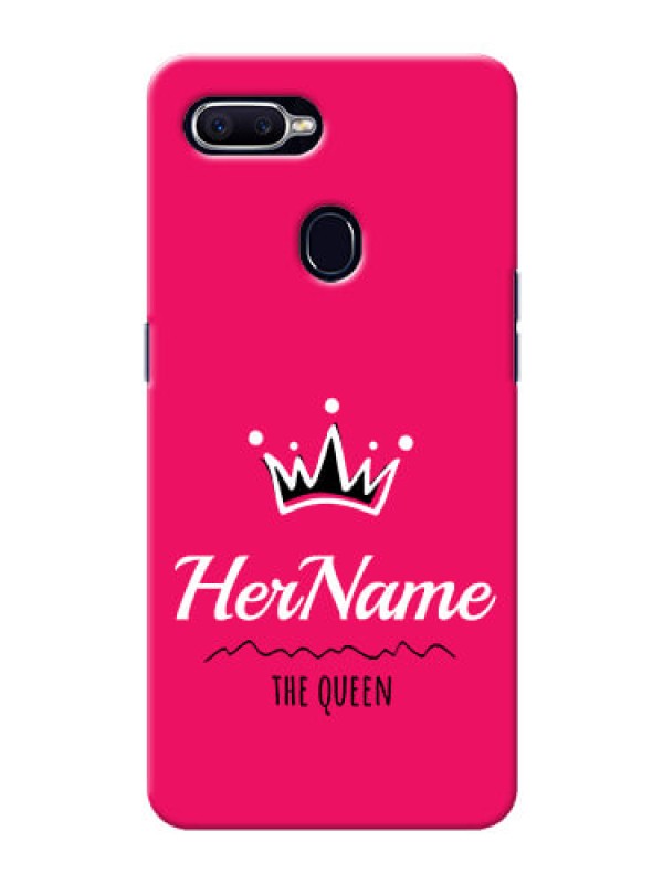 Custom Oppo F9 Pro Queen Phone Case with Name