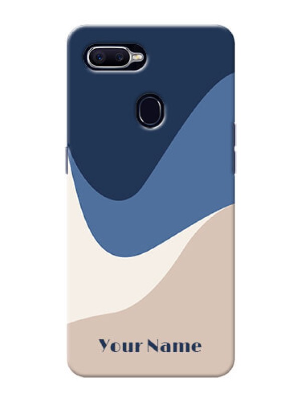 Custom Oppo F9 Pro Back Covers: Abstract Drip Art Design