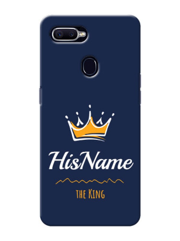 Custom Oppo F9 King Phone Case with Name