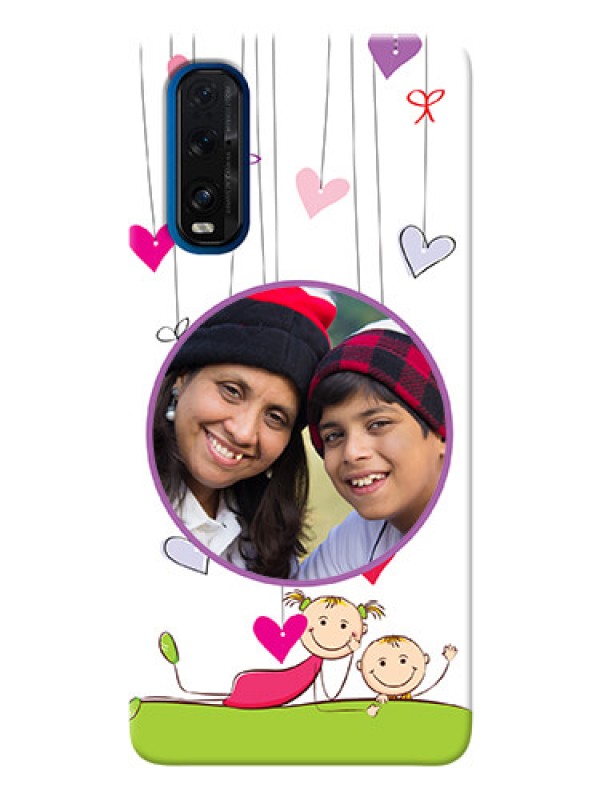 Custom Oppo Find X2 Mobile Cases: Cute Kids Phone Case Design