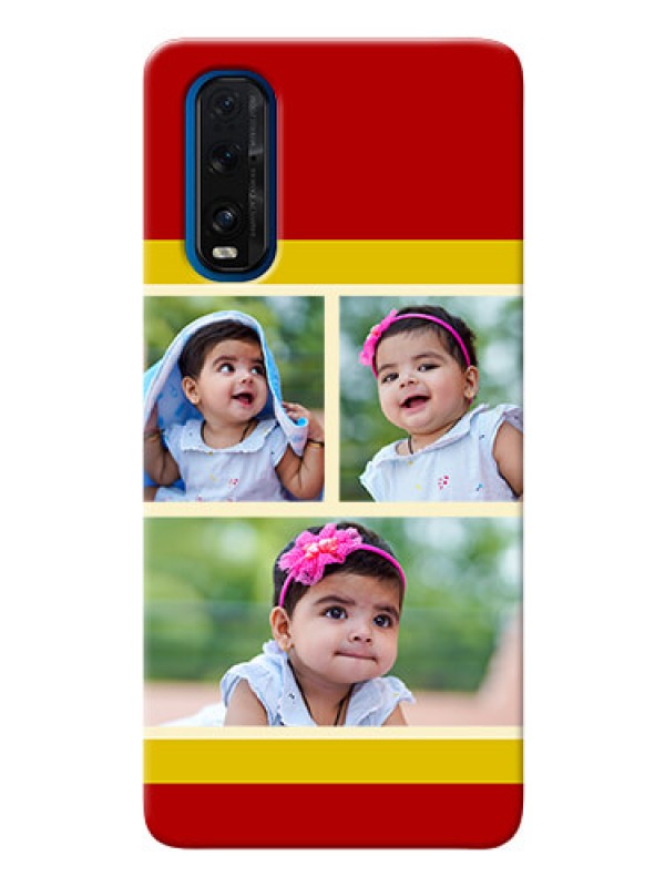 Custom Oppo Find X2 mobile phone cases: Multiple Pic Upload Design