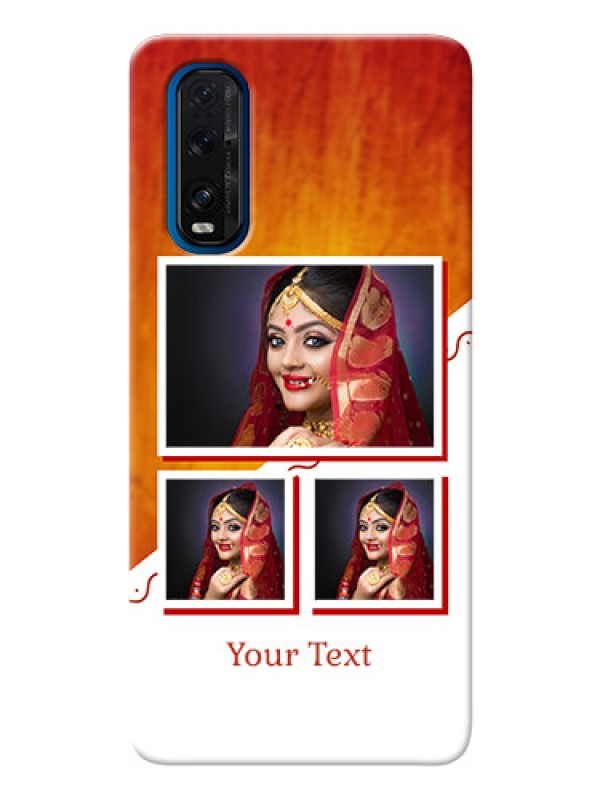 Custom Oppo Find X2 Personalised Phone Cases: Wedding Memories Design