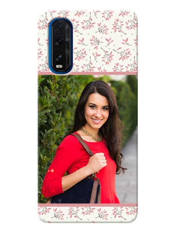 Custom Oppo Find X2 Back Covers: Premium Floral Design