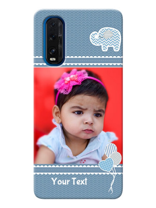 Custom Oppo Find X2 Custom Phone Covers with Kids Pattern Design