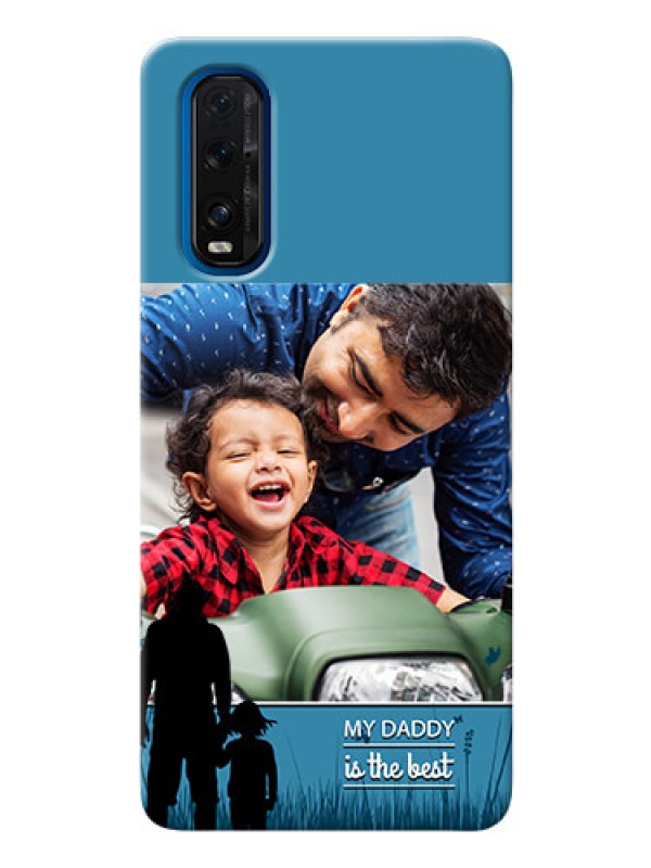 Custom Oppo Find X2 Personalized Mobile Covers: best dad design 
