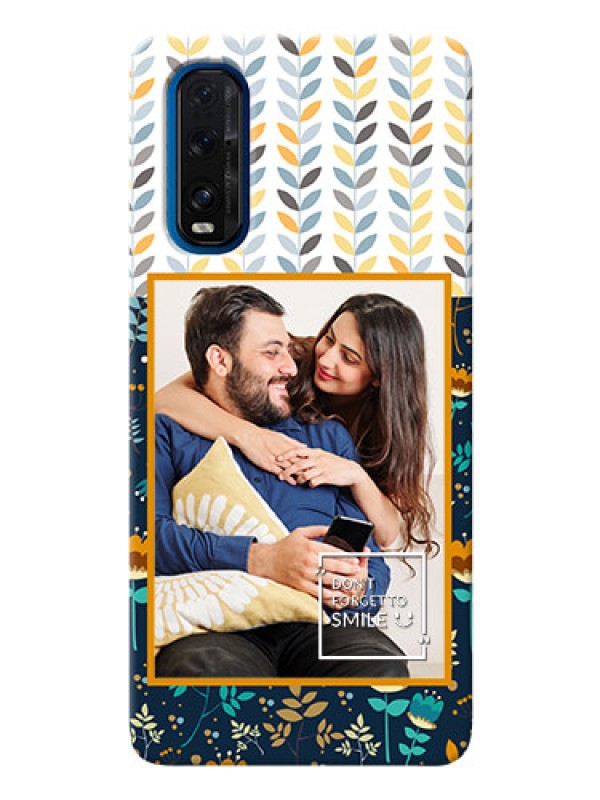 Custom Oppo Find X2 personalised phone covers: Pattern Design