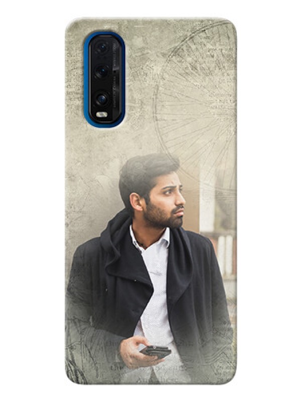 Custom Oppo Find X2 custom mobile back covers with vintage design