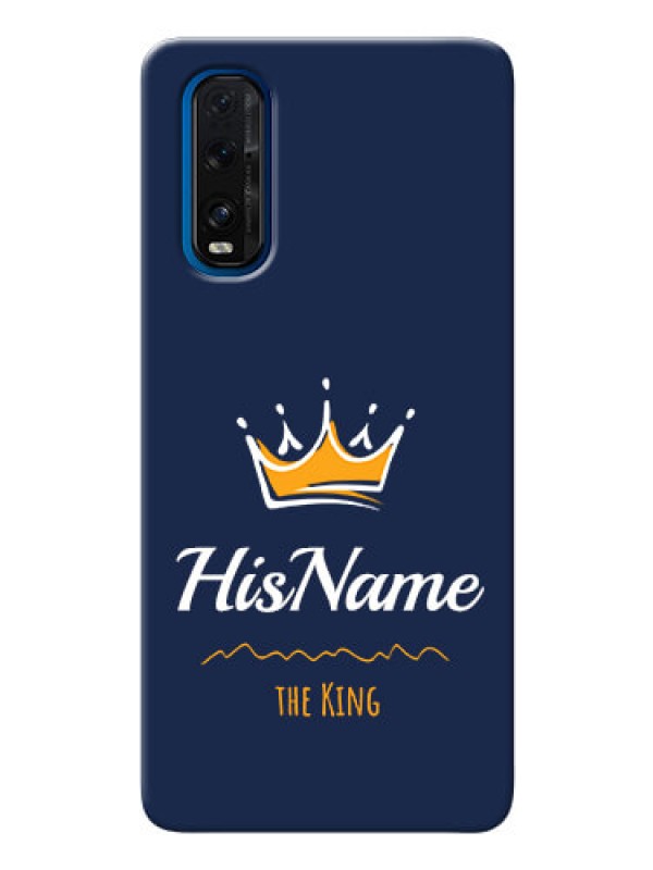 Custom Oppo Find X2 King Phone Case with Name