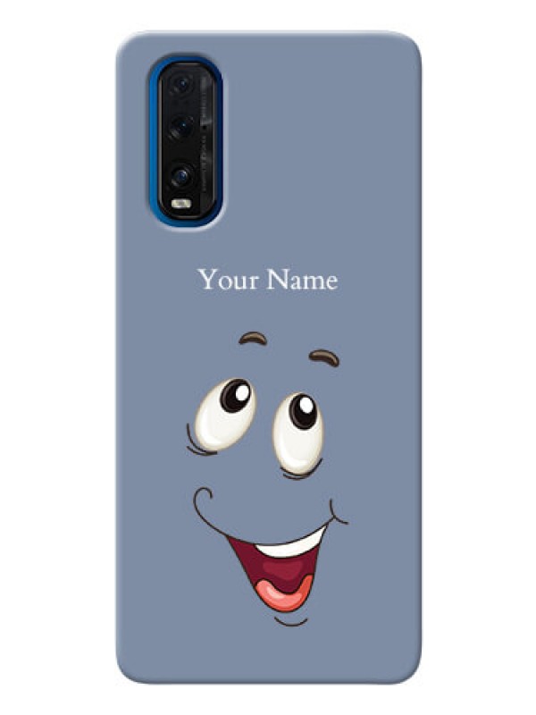 Custom Oppo Find X2 Phone Back Covers: Laughing Cartoon Face Design