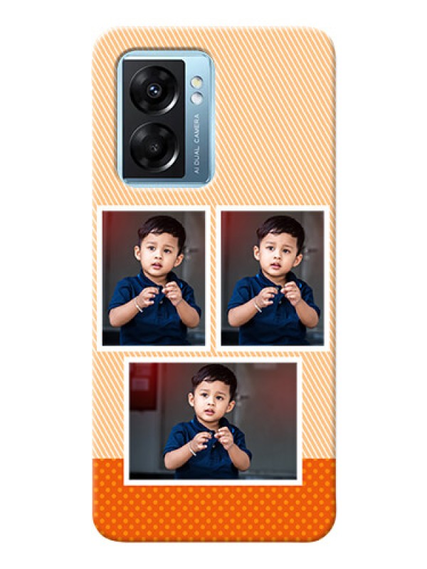 Custom Oppo K10 5G Mobile Back Covers: Bulk Photos Upload Design