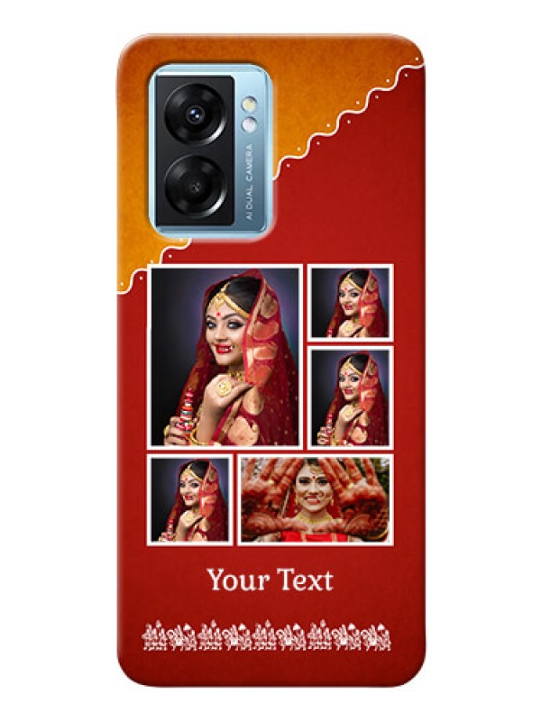 Custom Oppo K10 5G customized phone cases: Wedding Pic Upload Design