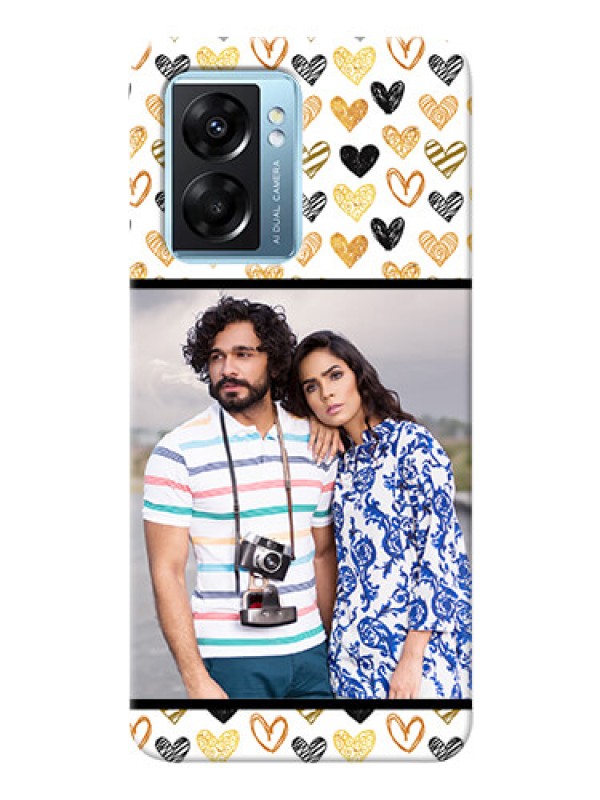 Custom Oppo K10 5G Personalized Mobile Cases: Love Symbol Design