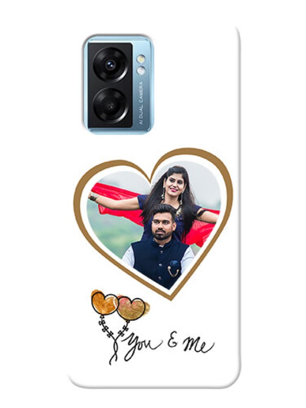 Custom Oppo K10 5G customized phone cases: You & Me Design
