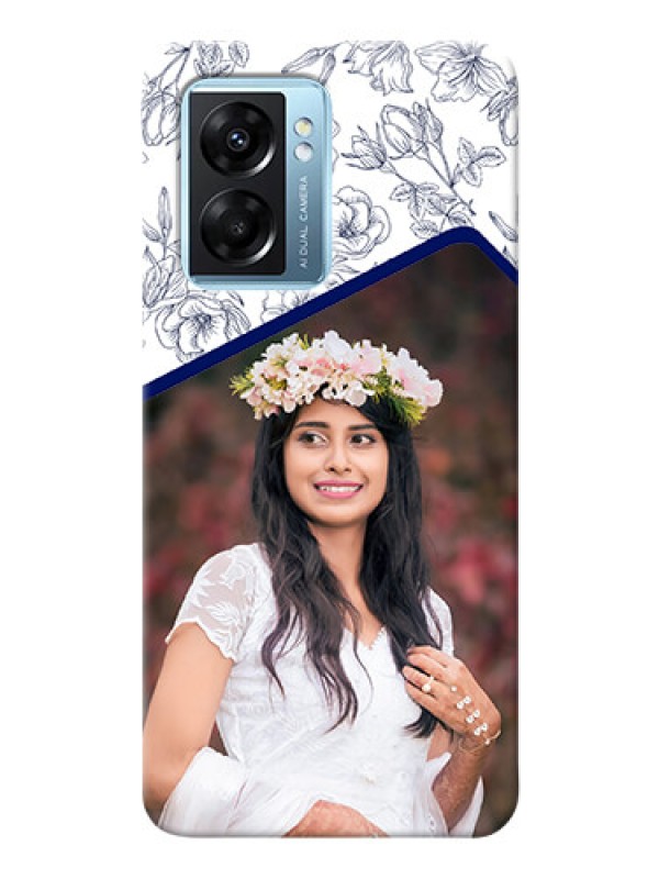 Custom Oppo K10 5G Phone Cases: Premium Floral Design