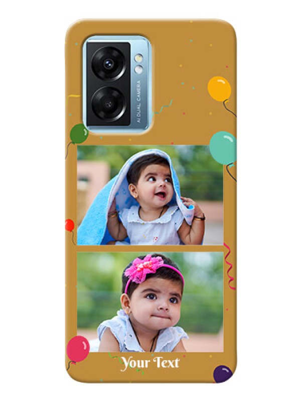 Custom Oppo K10 5G Phone Covers: Image Holder with Birthday Celebrations Design
