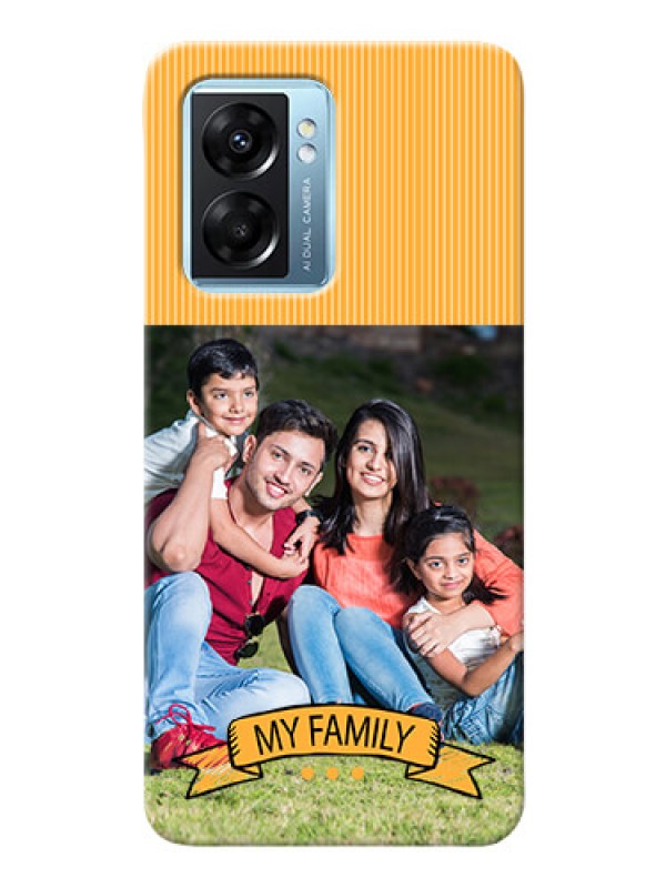 Custom Oppo K10 5G Personalized Mobile Cases: My Family Design