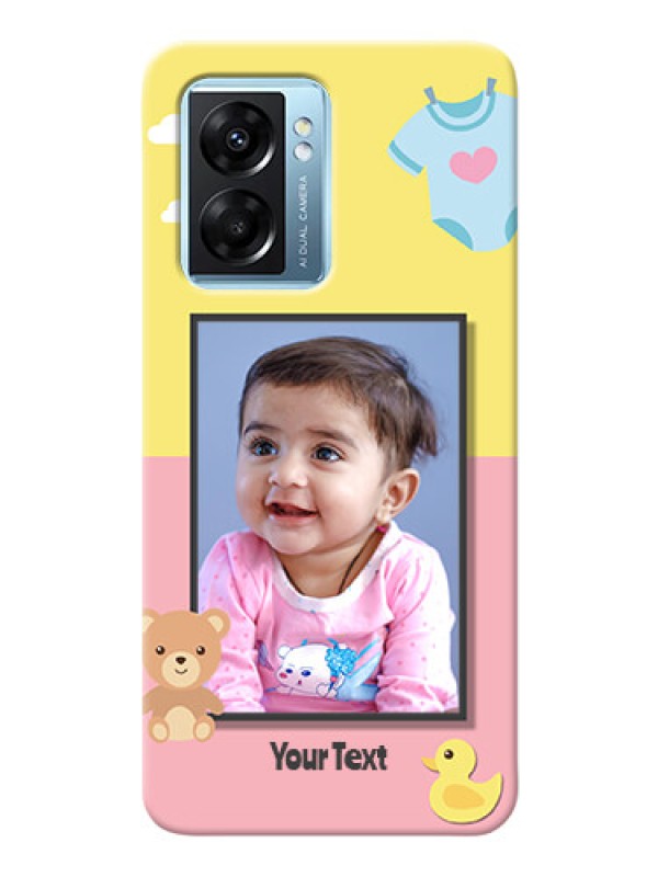 Custom Oppo K10 5G Back Covers: Kids 2 Color Design