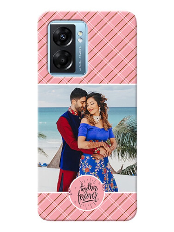 Custom Oppo K10 5G Mobile Covers Online: Together Forever Design