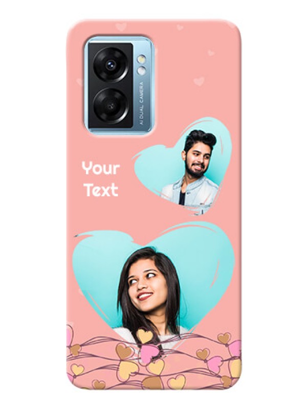 Custom Oppo K10 5G customized phone cases: Love Doodle Design