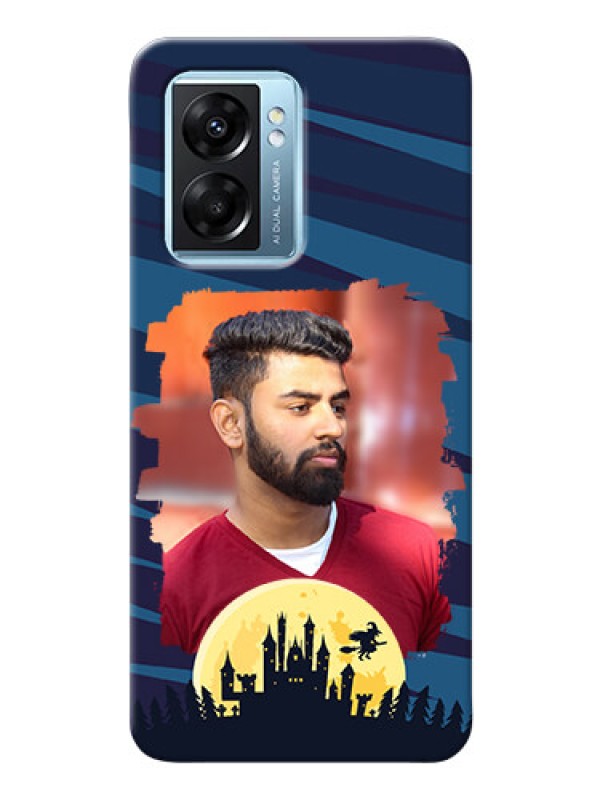 Custom Oppo K10 5G Back Covers: Halloween Witch Design 