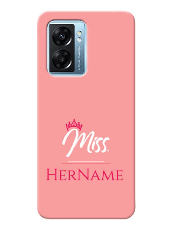 Custom Oppo K10 5G Custom Phone Case Mrs with Name