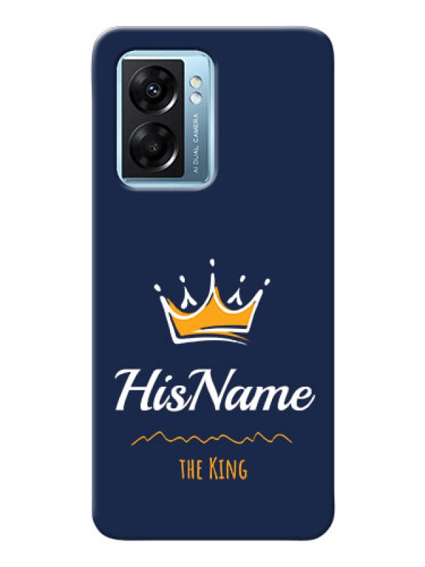 Custom Oppo K10 5G King Phone Case with Name