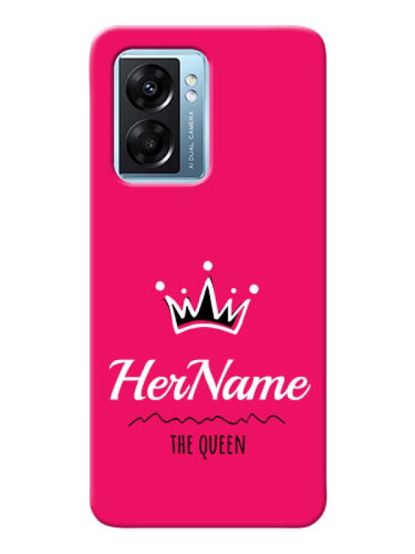 Custom Oppo K10 5G Queen Phone Case with Name