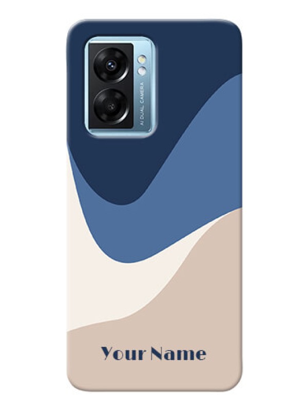 Custom Oppo K10 5G Back Covers: Abstract Drip Art Design