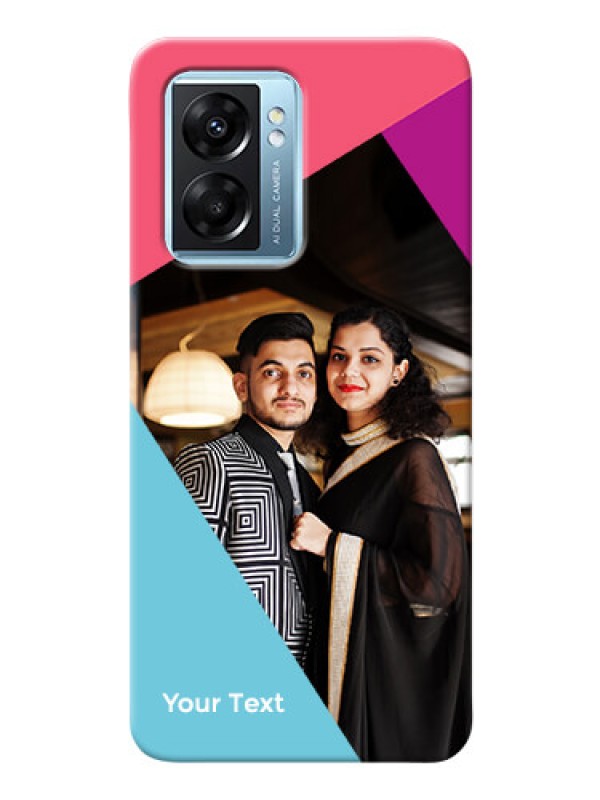Custom Oppo K10 5G Custom Phone Cases: Stacked Triple colour Design