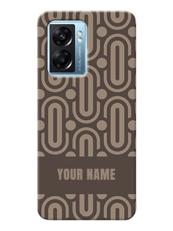 Custom Oppo K10 5G Custom Phone Covers: Captivating Zero Pattern Design