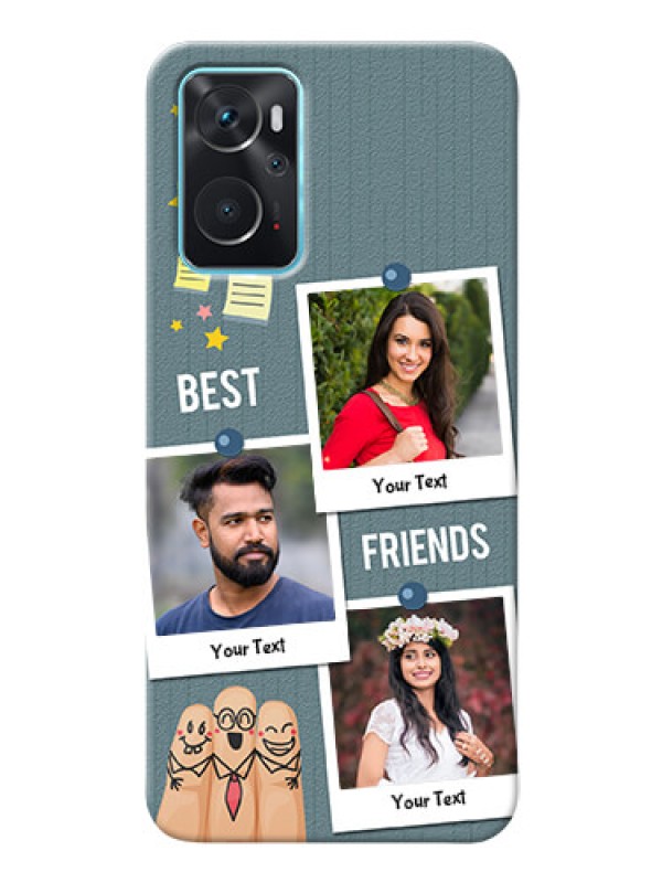 Custom Oppo K10 Mobile Cases: Sticky Frames and Friendship Design