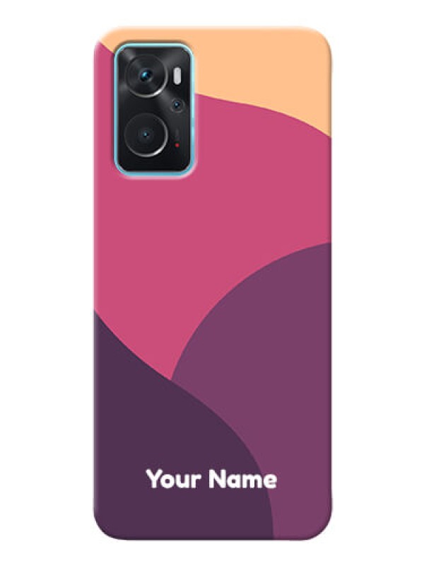 Custom Oppo K10 Custom Phone Covers: Mixed Multi-colour abstract art Design
