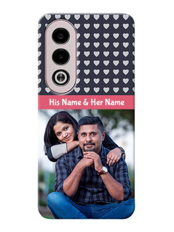 Custom Oppo K12x 5G Custom Mobile Case with Love Symbols Design