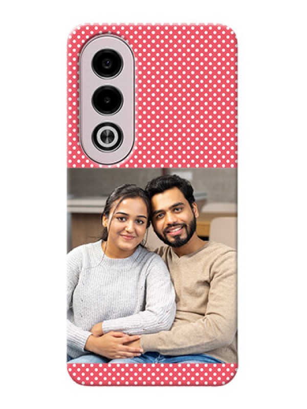 Custom Oppo K12x 5G Custom Mobile Case with White Dotted Design