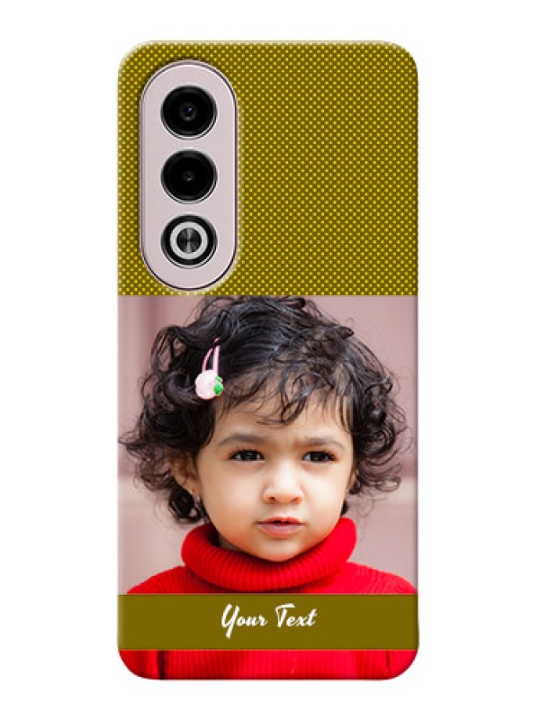 Custom Oppo K12x 5G custom mobile back covers: Simple Green Color Design