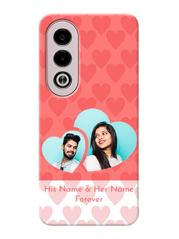 Custom Oppo K12x 5G personalized phone covers: Couple Pic Upload Design