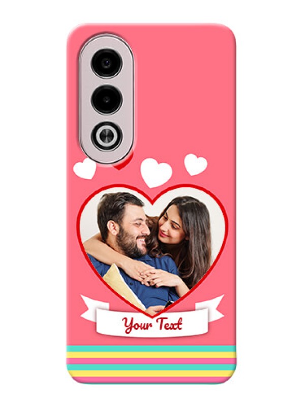 Custom Oppo K12x 5G Personalised mobile covers: Love Doodle Design