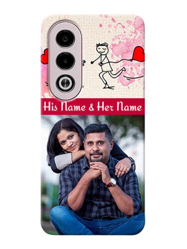 Custom Oppo K12x 5G phone back covers: You and Me Case Design