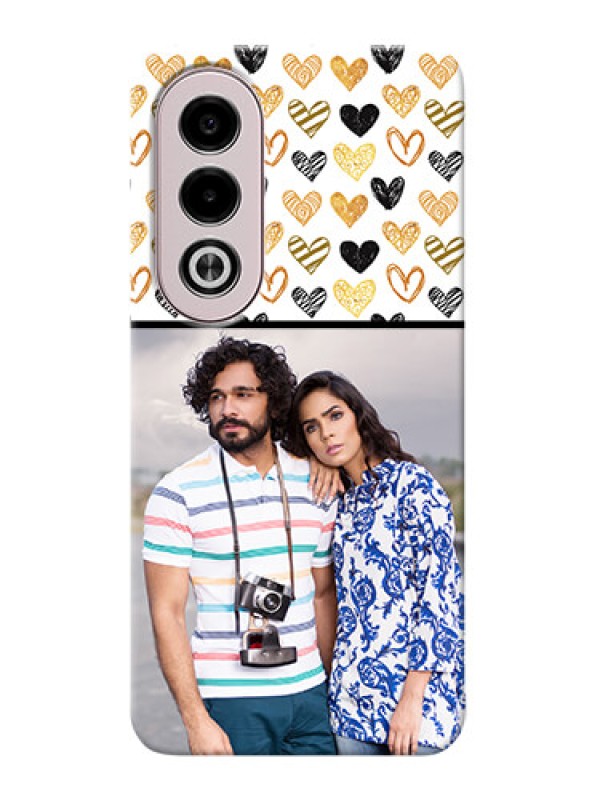 Custom Oppo K12x 5G Personalized Mobile Cases: Love Symbol Design