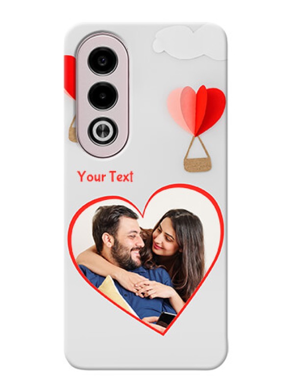 Custom Oppo K12x 5G Phone Covers: Parachute Love Design