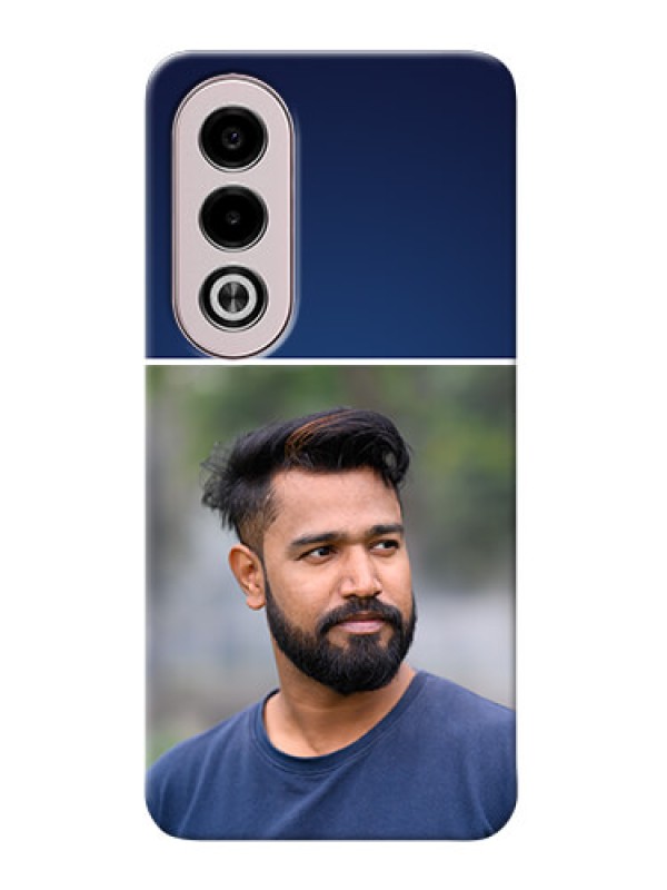 Custom Oppo K12x 5G Mobile Cases: Simple Royal Blue Design